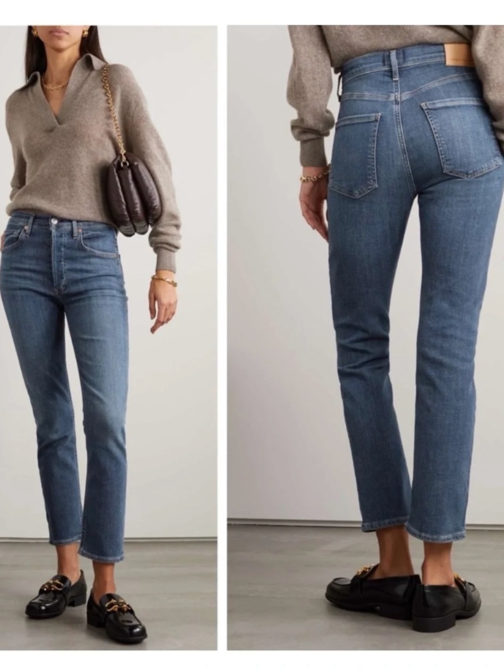 Citizens of Humanity Jolene High Rise Straight Classic Jeans Denim Size 27